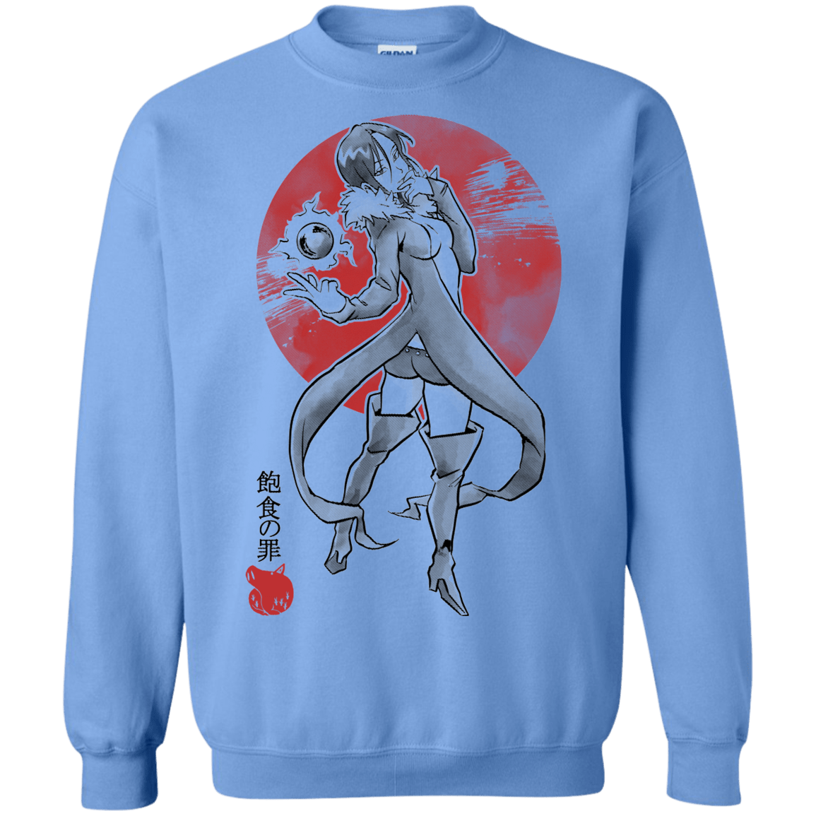 Sweatshirts Carolina Blue / S Boar Gluttony Crewneck Sweatshirt