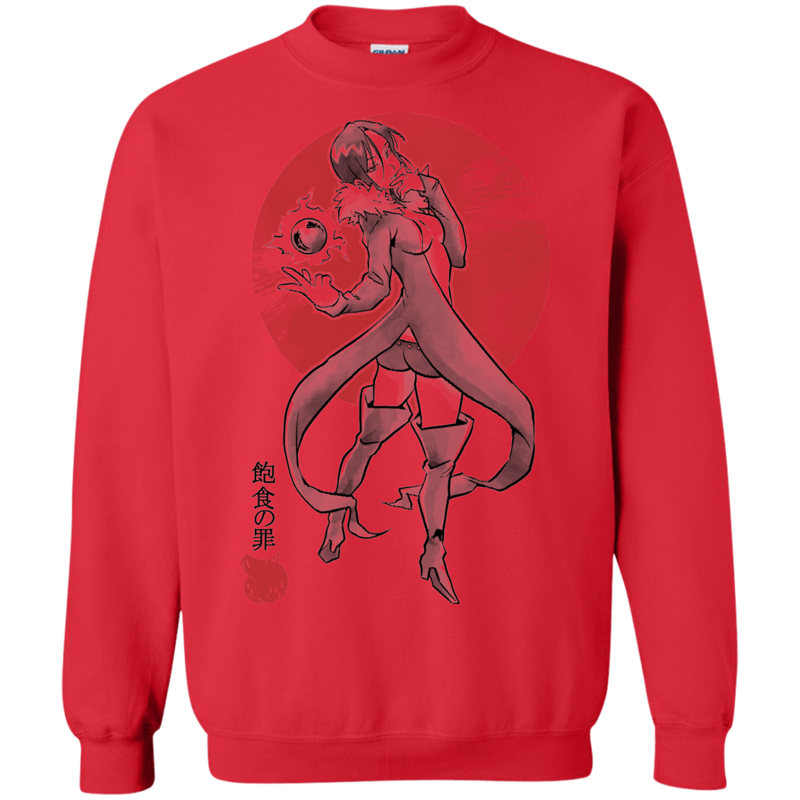 Sweatshirts Red / S Boar Gluttony Crewneck Sweatshirt