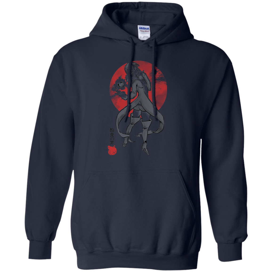 Sweatshirts Navy / S Boar Gluttony Pullover Hoodie