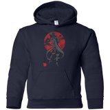 Sweatshirts Navy / YS Boar Gluttony Youth Hoodie