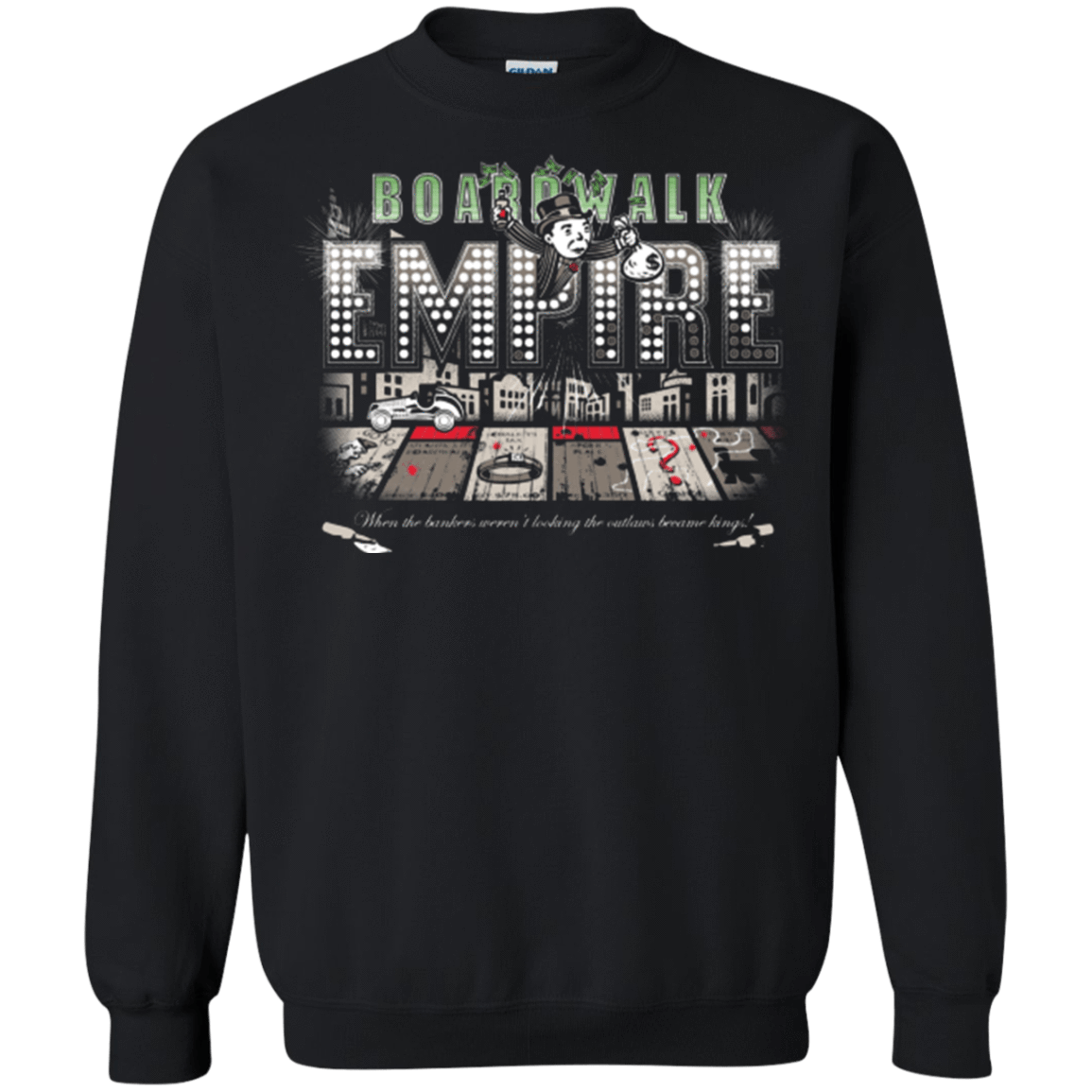 Sweatshirts Black / Small Boardwalk Empire Crewneck Sweatshirt