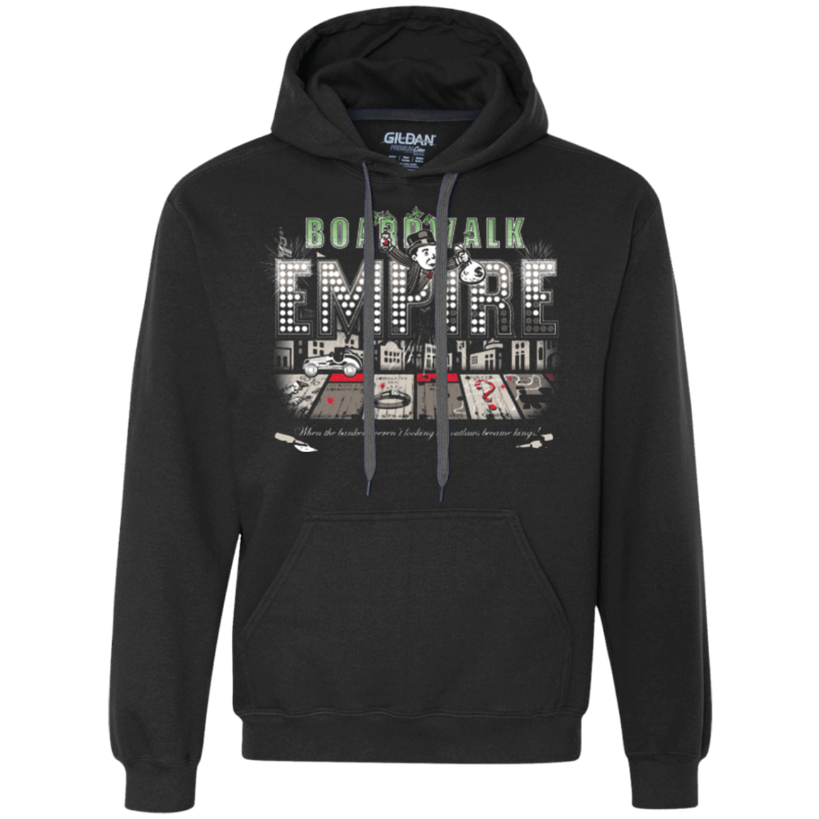 Sweatshirts Black / Small Boardwalk Empire Premium Fleece Hoodie
