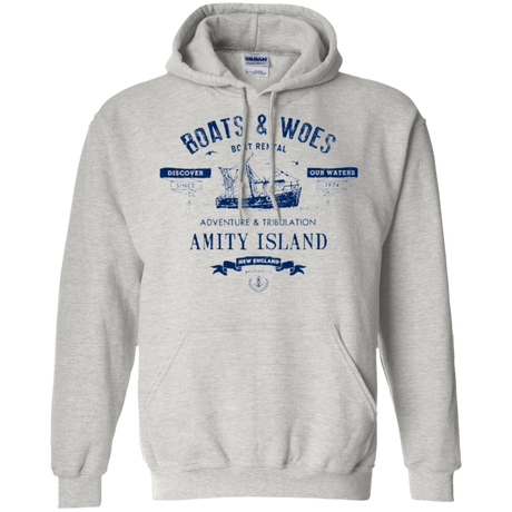 Sweatshirts Ash / Small BOATS & WOES Pullover Hoodie