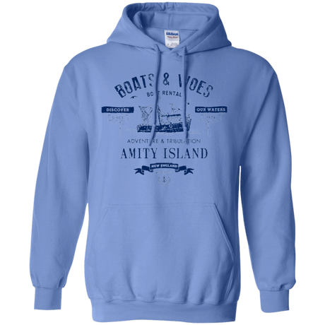 Sweatshirts Carolina Blue / Small BOATS & WOES Pullover Hoodie