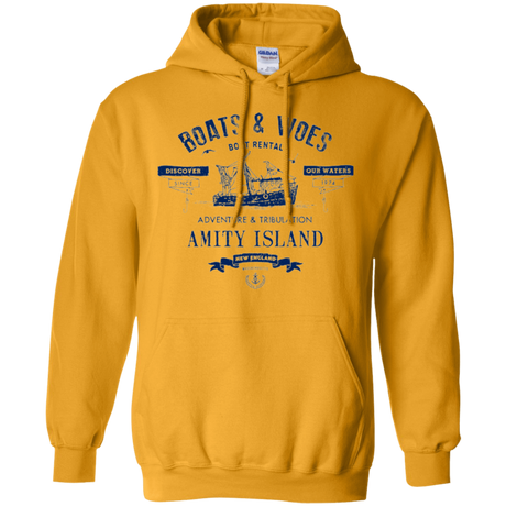 Sweatshirts Gold / Small BOATS & WOES Pullover Hoodie