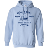 Sweatshirts Light Blue / Small BOATS & WOES Pullover Hoodie