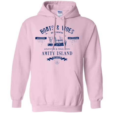 Sweatshirts Light Pink / Small BOATS & WOES Pullover Hoodie