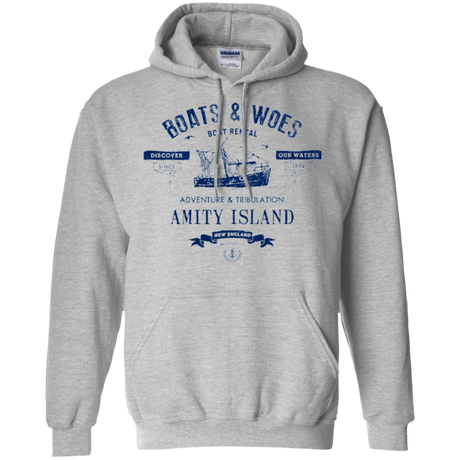 Sweatshirts Sport Grey / Small BOATS & WOES Pullover Hoodie