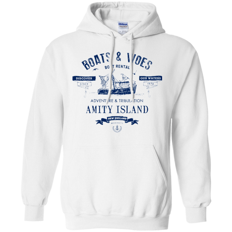 Sweatshirts White / Small BOATS & WOES Pullover Hoodie