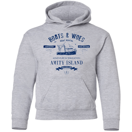 Sweatshirts Sport Grey / YS BOATS & WOES Youth Hoodie