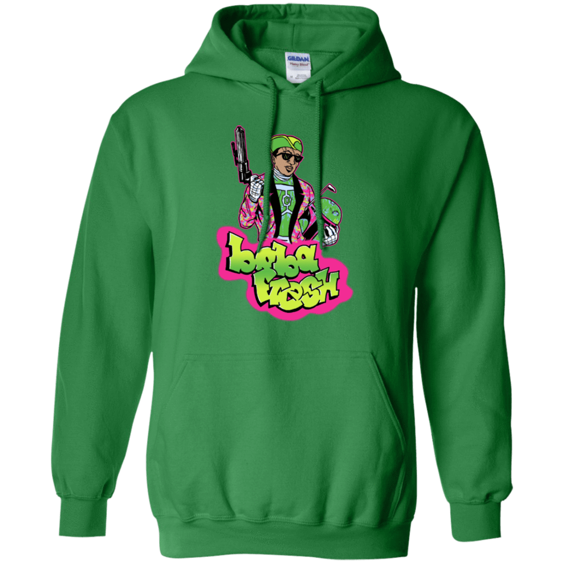 Sweatshirts Irish Green / Small Boba Fresh Pullover Hoodie