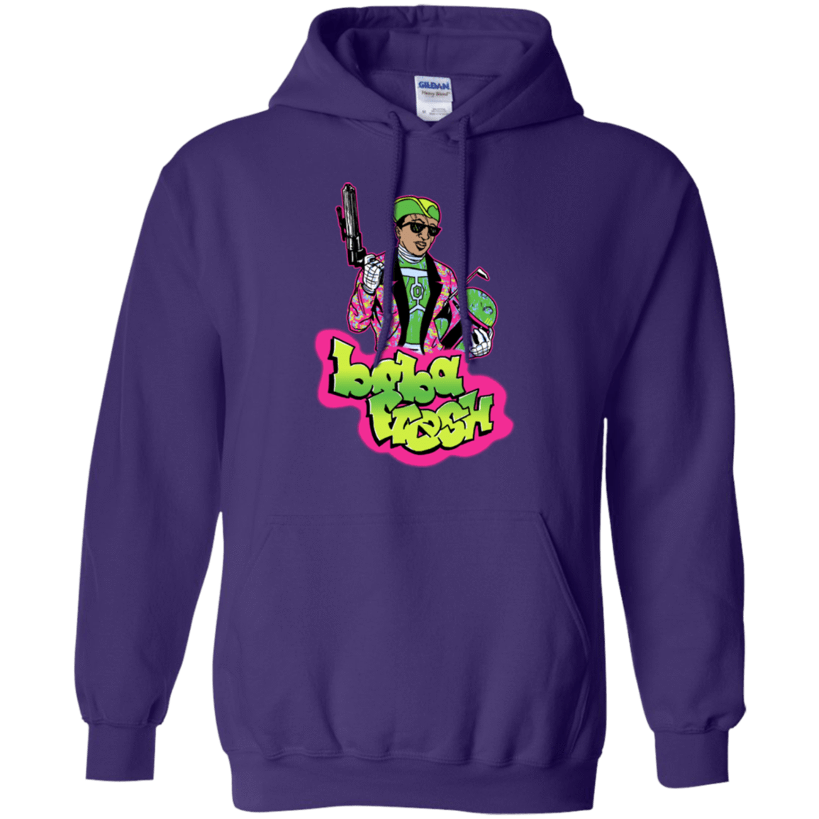 Sweatshirts Purple / Small Boba Fresh Pullover Hoodie