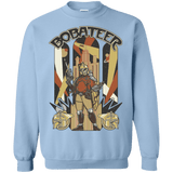 Sweatshirts Light Blue / Small Bobateer Crewneck Sweatshirt