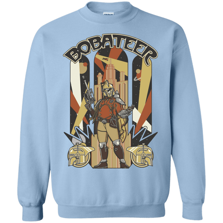 Sweatshirts Light Blue / Small Bobateer Crewneck Sweatshirt