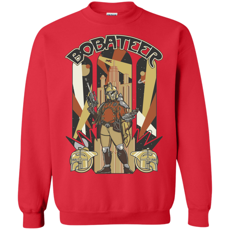 Sweatshirts Red / Small Bobateer Crewneck Sweatshirt
