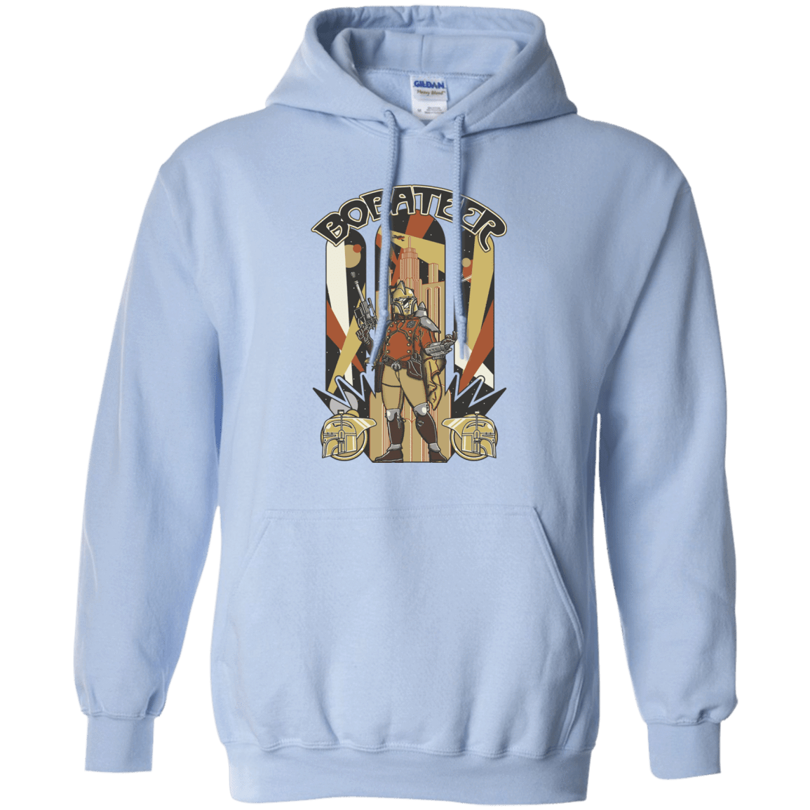 Sweatshirts Light Blue / Small Bobateer Pullover Hoodie