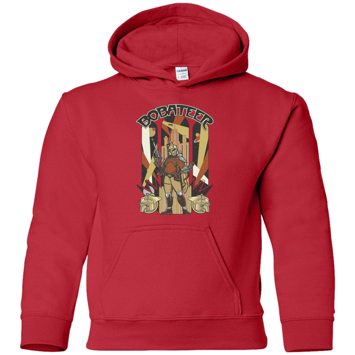 Sweatshirts Red / YS Bobateer Youth Hoodie