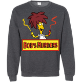 Sweatshirts Dark Heather / S Bobs Murders Crewneck Sweatshirt