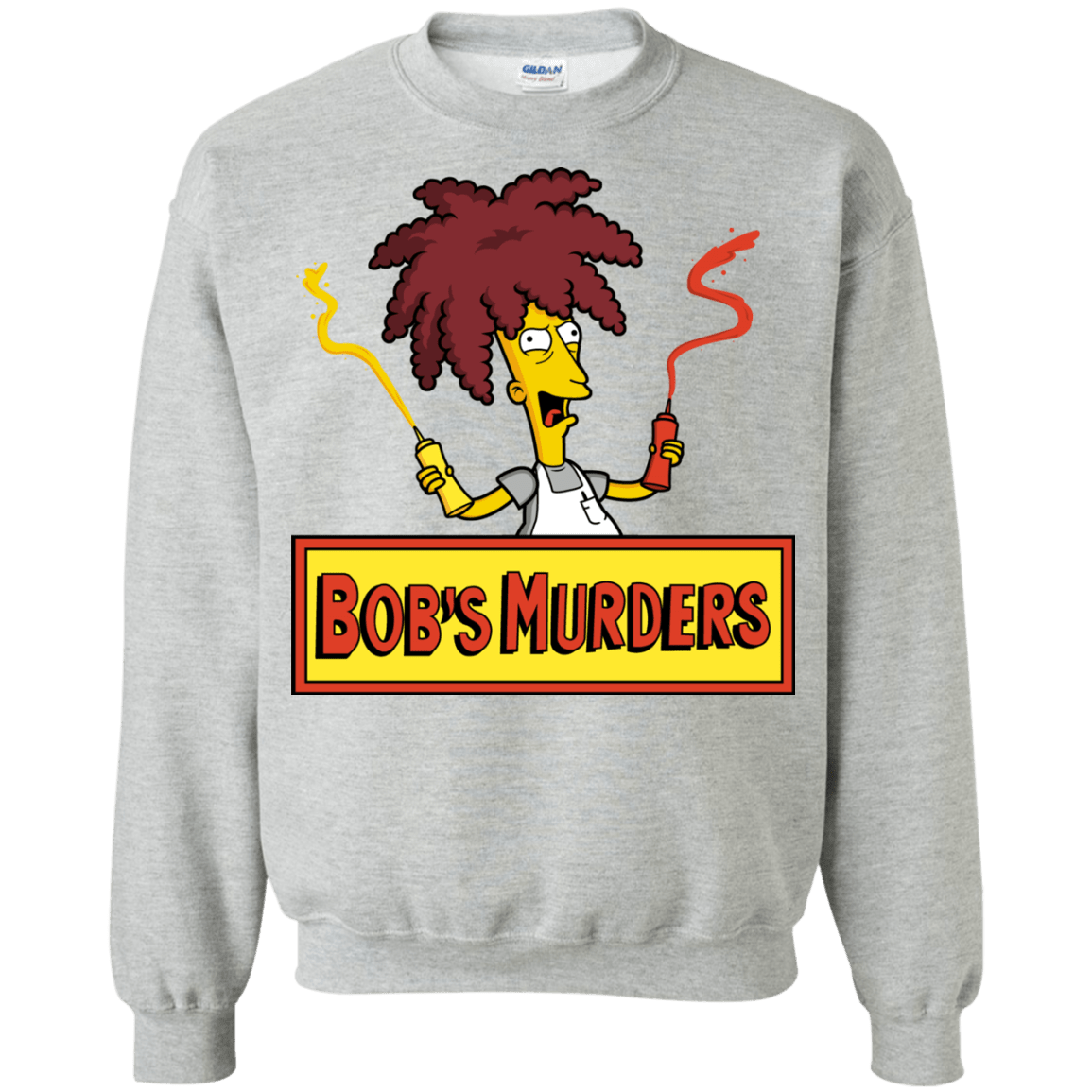 Sweatshirts Sport Grey / S Bobs Murders Crewneck Sweatshirt