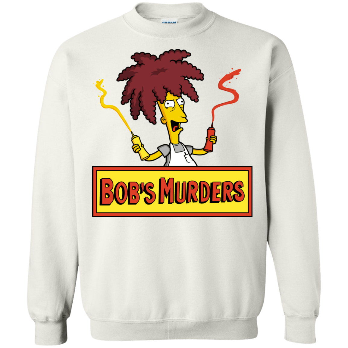 Sweatshirts White / S Bobs Murders Crewneck Sweatshirt