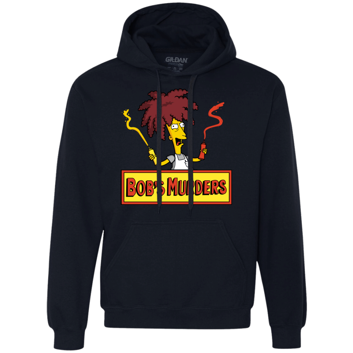 Sweatshirts Navy / S Bobs Murders Premium Fleece Hoodie