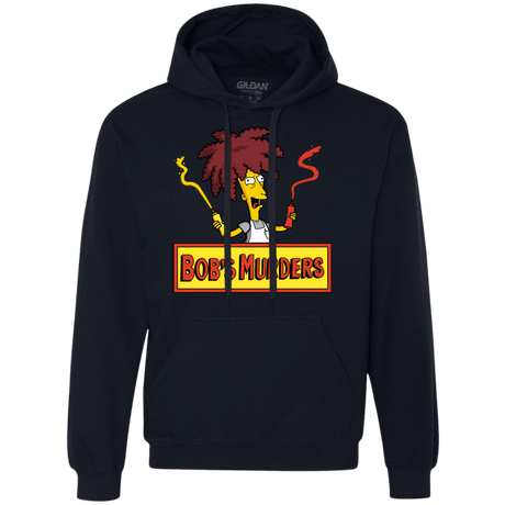 Sweatshirts Navy / S Bobs Murders Premium Fleece Hoodie