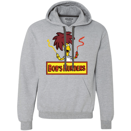Sweatshirts Sport Grey / S Bobs Murders Premium Fleece Hoodie