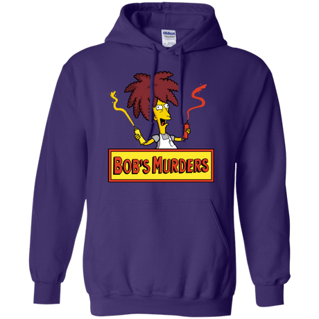 Sweatshirts Purple / S Bobs Murders Pullover Hoodie