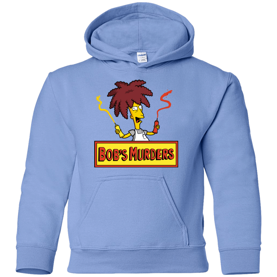 Sweatshirts Carolina Blue / YS Bobs Murders Youth Hoodie