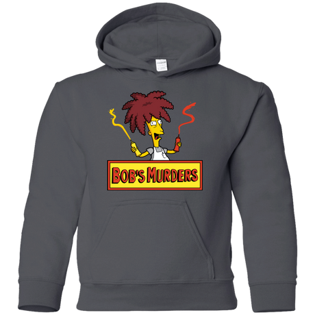 Sweatshirts Charcoal / YS Bobs Murders Youth Hoodie