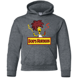 Sweatshirts Dark Heather / YS Bobs Murders Youth Hoodie
