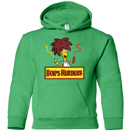 Sweatshirts Irish Green / YS Bobs Murders Youth Hoodie