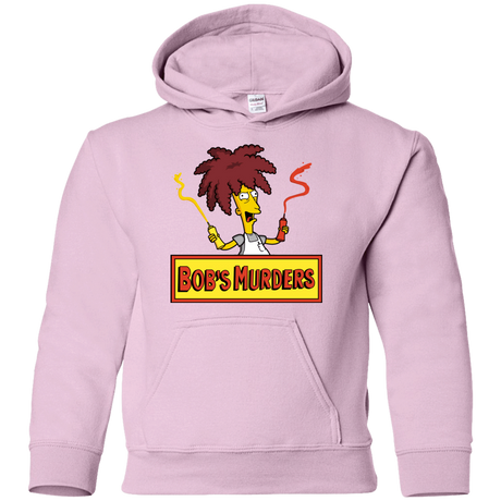 Sweatshirts Light Pink / YS Bobs Murders Youth Hoodie