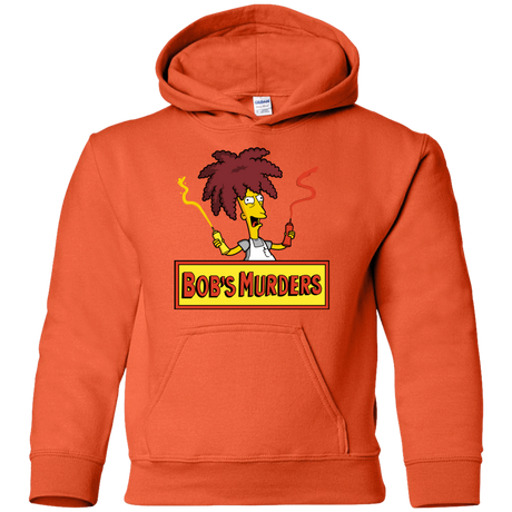 Sweatshirts Orange / YS Bobs Murders Youth Hoodie