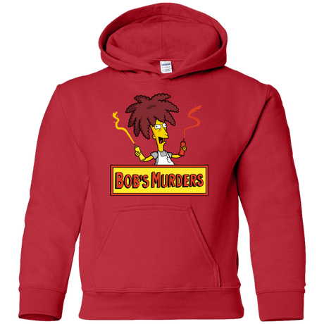 Sweatshirts Red / YS Bobs Murders Youth Hoodie