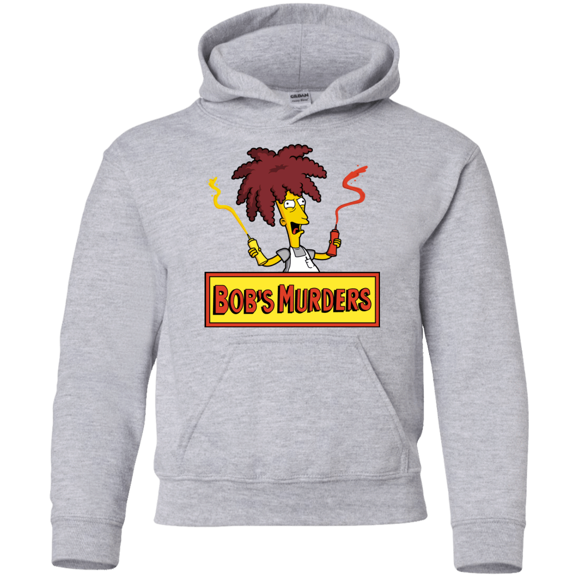 Sweatshirts Sport Grey / YS Bobs Murders Youth Hoodie
