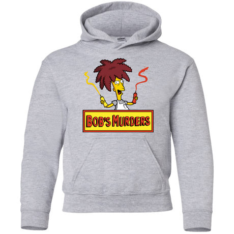 Sweatshirts Sport Grey / YS Bobs Murders Youth Hoodie