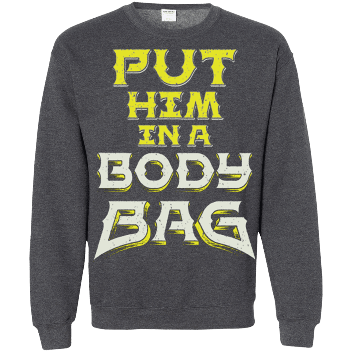 Sweatshirts Dark Heather / S BODY BAG Crewneck Sweatshirt