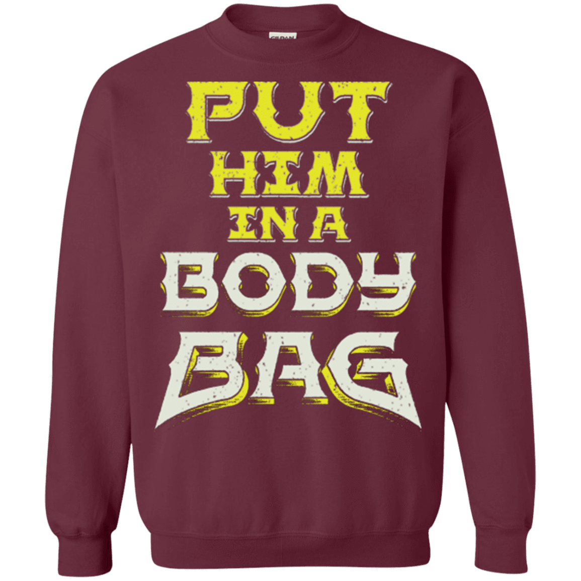 Sweatshirts Maroon / S BODY BAG Crewneck Sweatshirt