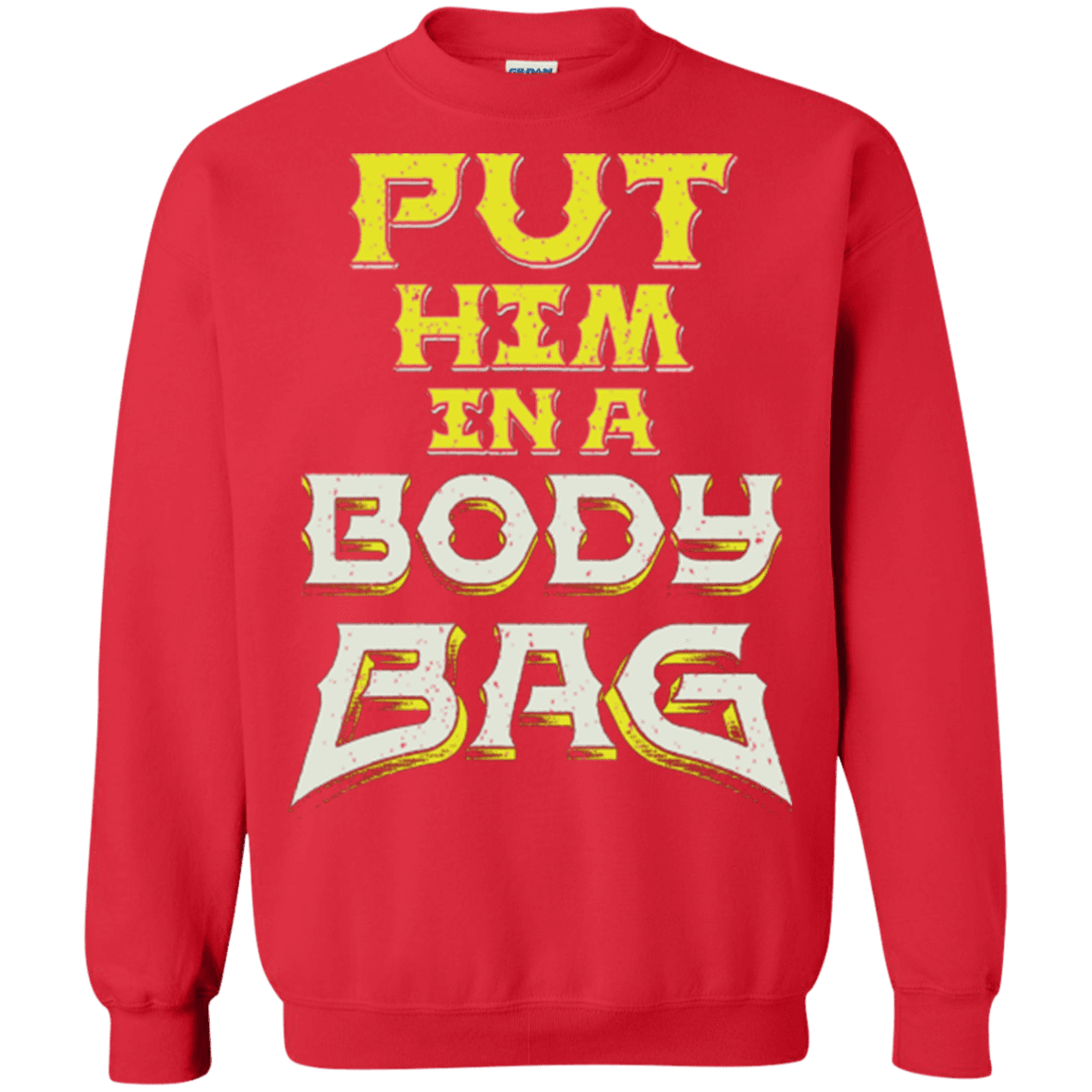 Sweatshirts Red / S BODY BAG Crewneck Sweatshirt