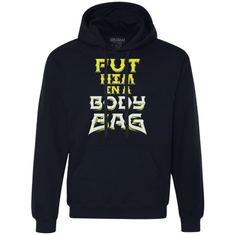 Sweatshirts Navy / S BODY BAG Premium Fleece Hoodie
