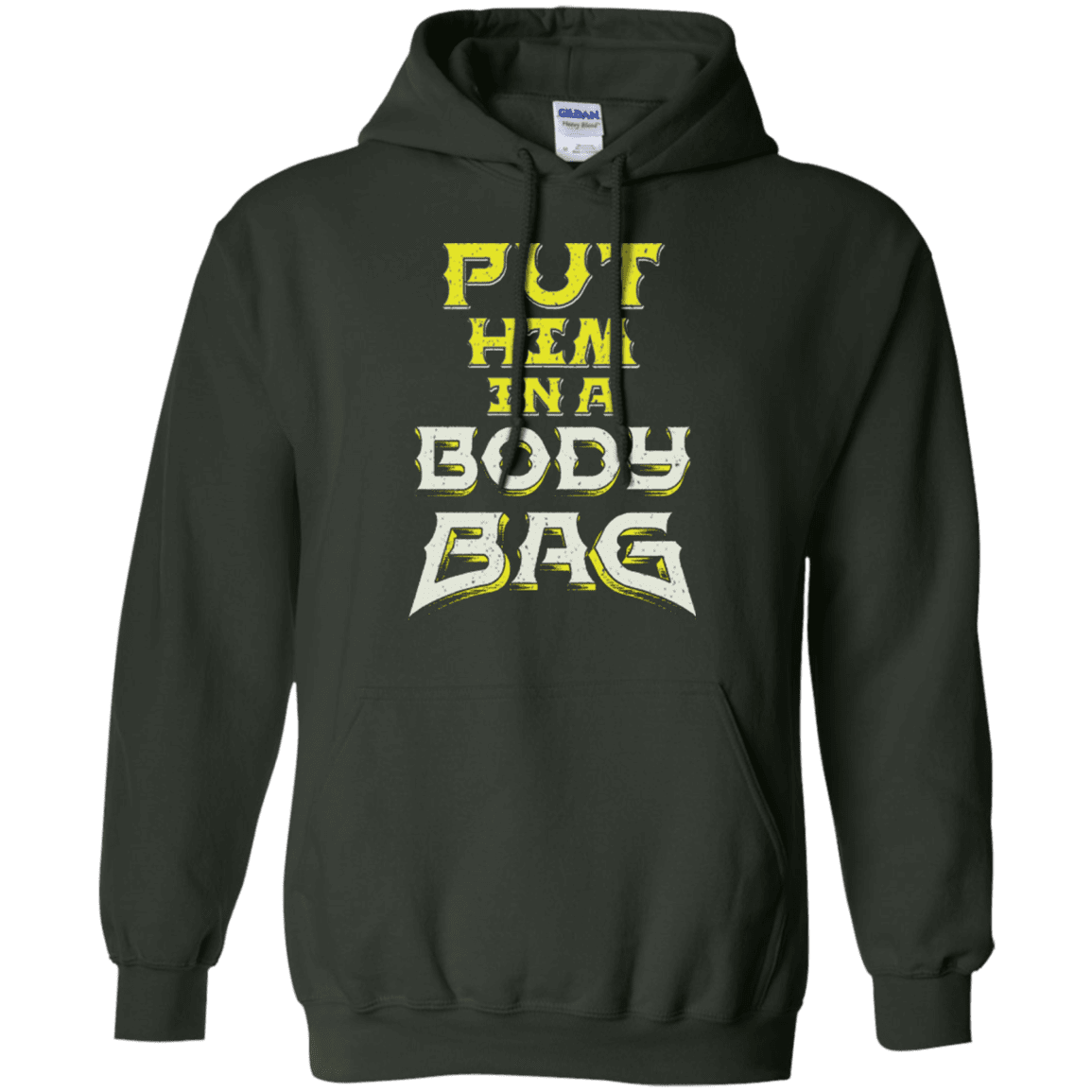 Sweatshirts Forest Green / S BODY BAG Pullover Hoodie