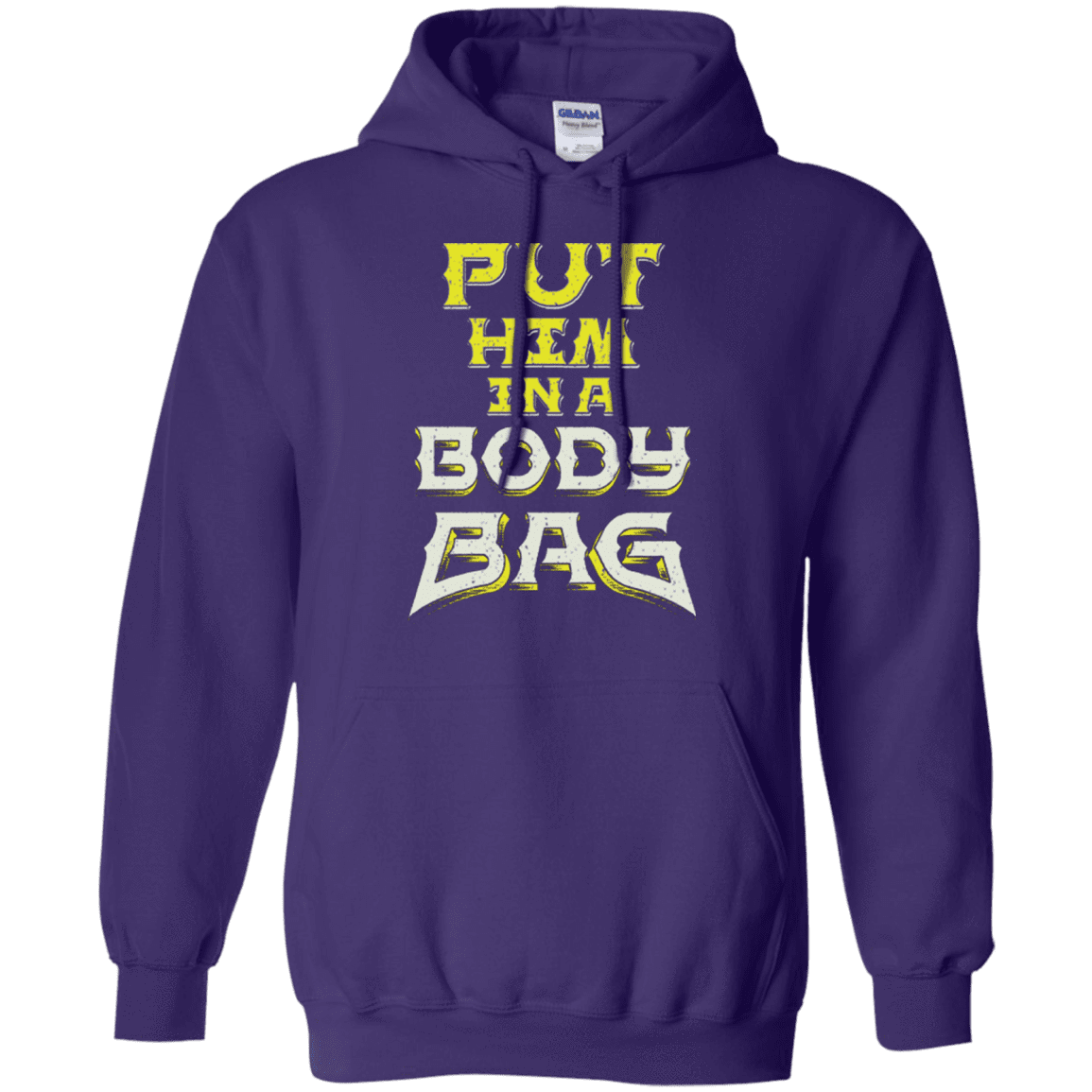 Sweatshirts Purple / S BODY BAG Pullover Hoodie