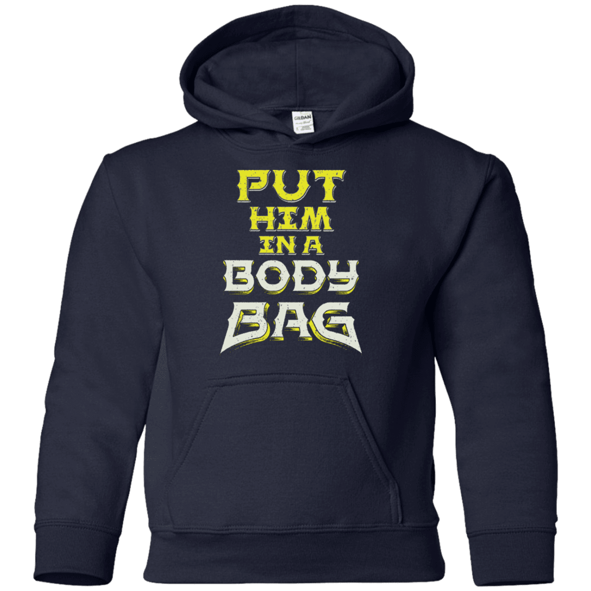 Sweatshirts Navy / YS BODY BAG Youth Hoodie