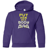 Sweatshirts Purple / YS BODY BAG Youth Hoodie