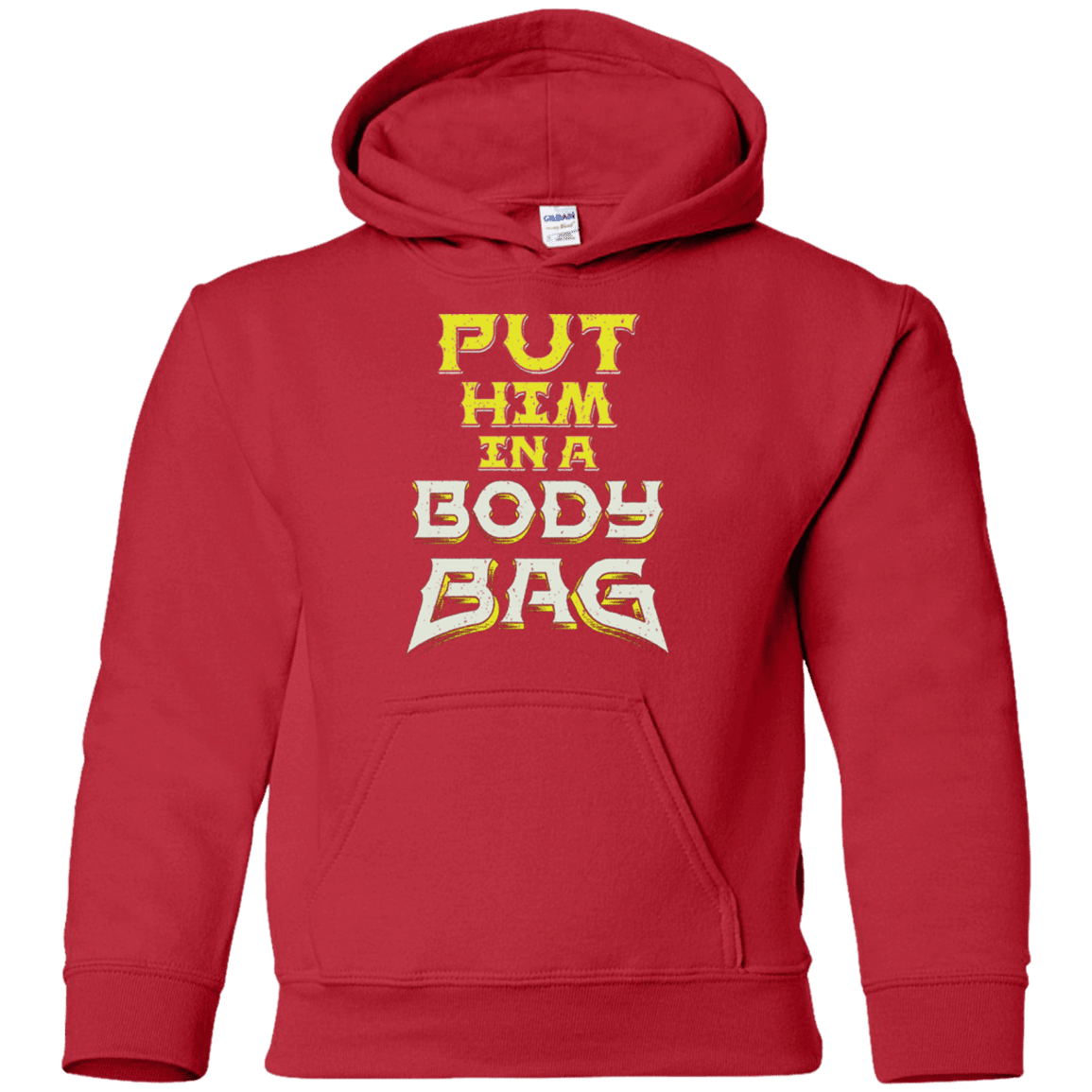 Sweatshirts Red / YS BODY BAG Youth Hoodie
