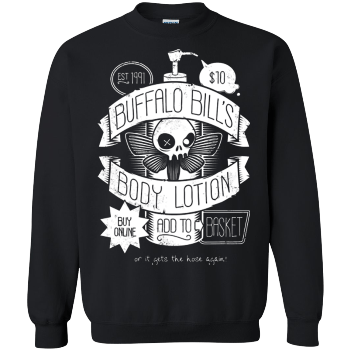 Body Lotion Crewneck Sweatshirt