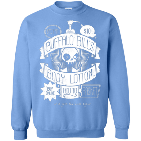 Sweatshirts Carolina Blue / Small Body Lotion Crewneck Sweatshirt
