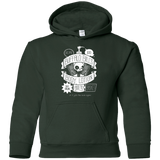 Sweatshirts Forest Green / YS Body Lotion Youth Hoodie