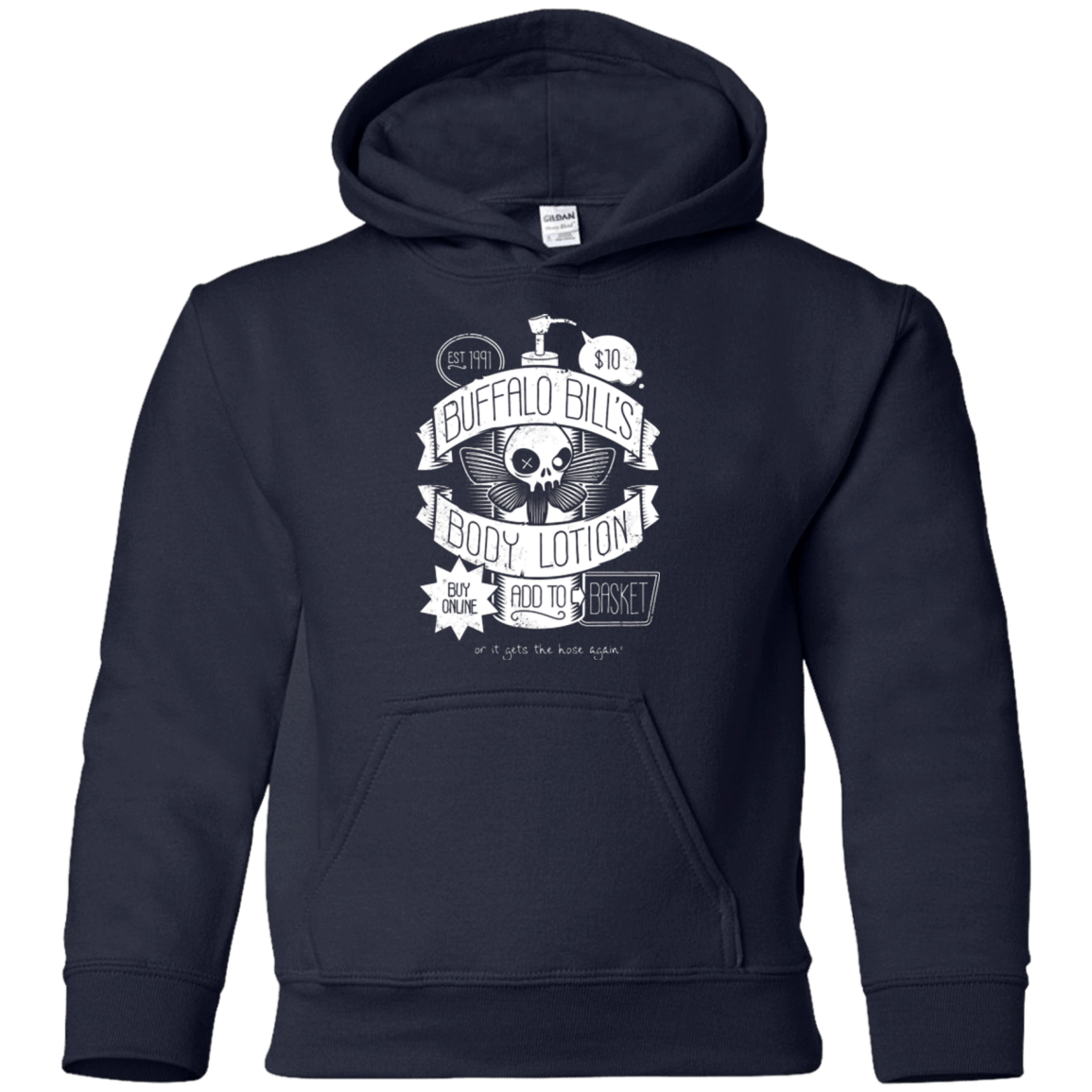 Sweatshirts Navy / YS Body Lotion Youth Hoodie